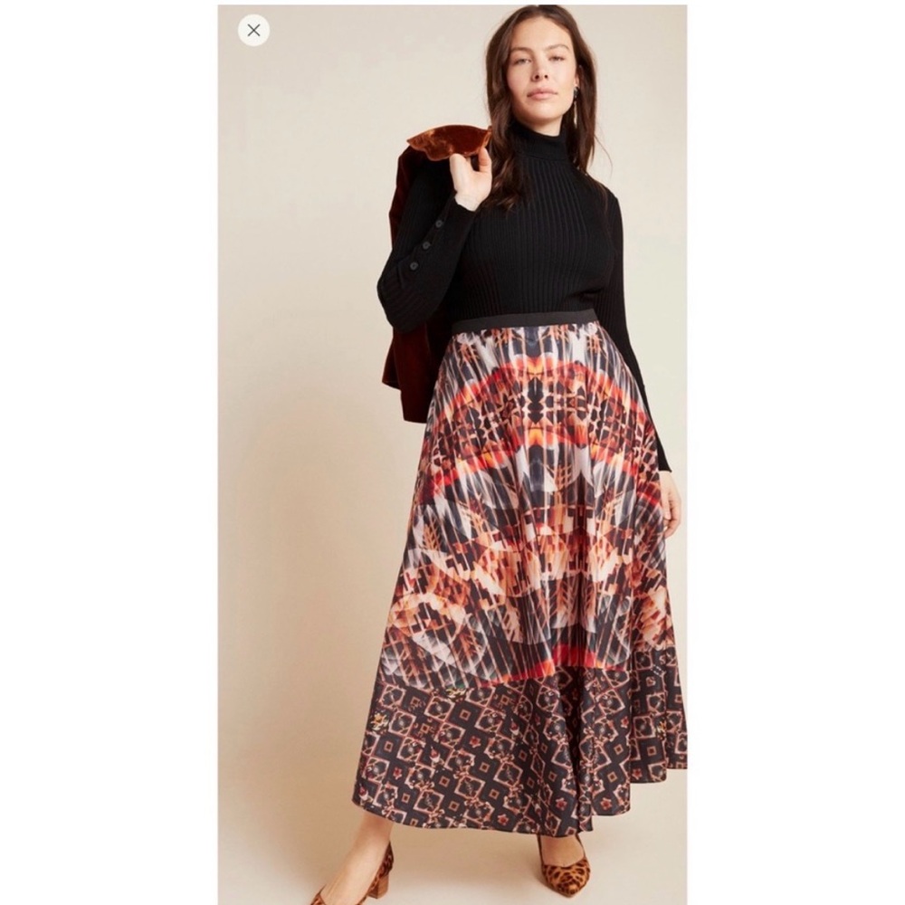 Anthropologie Bhanuni by Jyoti Kaleidoscope Skirt XLP NWT